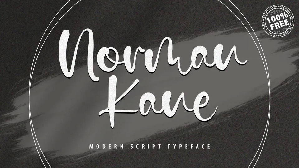 Add Charm and Character to Your Designs with the Handwritten Font Norman Kane