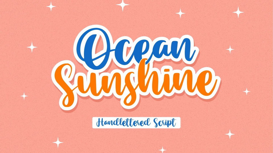 

Ocean Sunshine: A Dreamy & Elegant Script Font