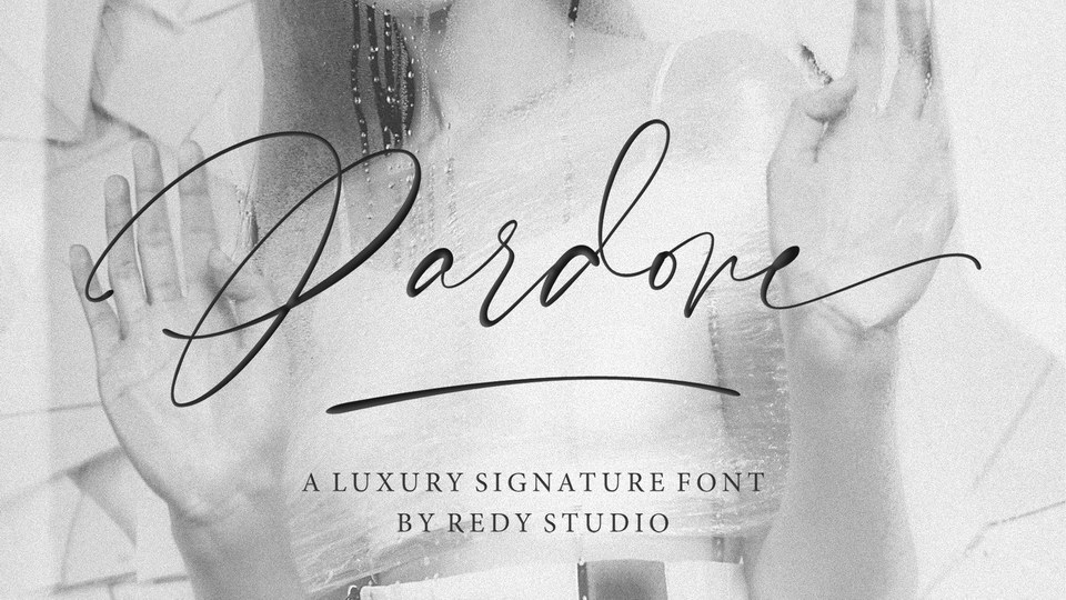 Pardone Font: Epitome of Luxury for Perfectly Tailored Signature Logos