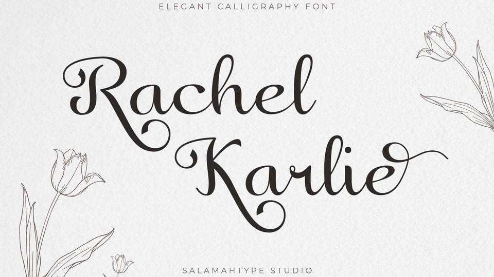 Rachel Karlie: A Versatile Calligraphy Font for Creative Projects