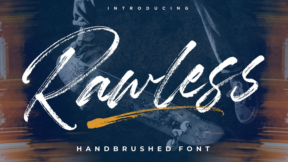 

Rawless: A Beautiful Handbrushed Font Perfect for Many Uses
