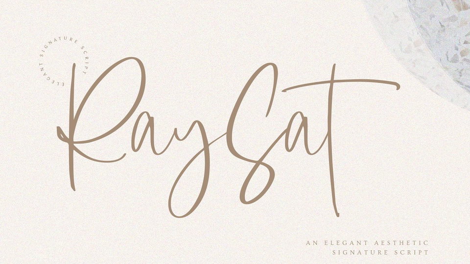 

Raysat: An Enchanting Script Font that Exudes Elegance