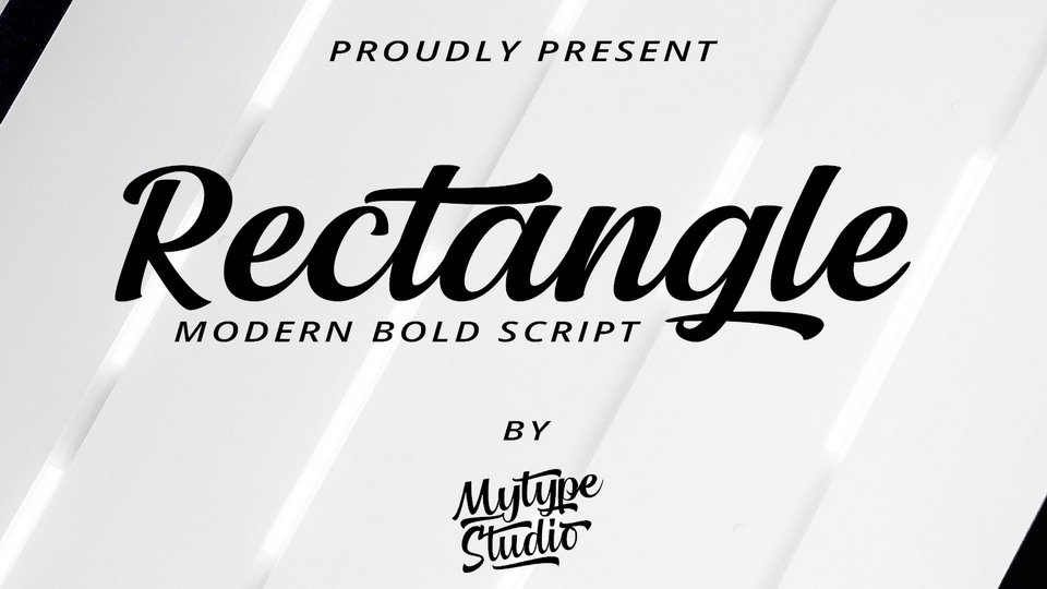 

Rectangle: A Modern and Bold Handwritten Font Perfect for Making a Statement
