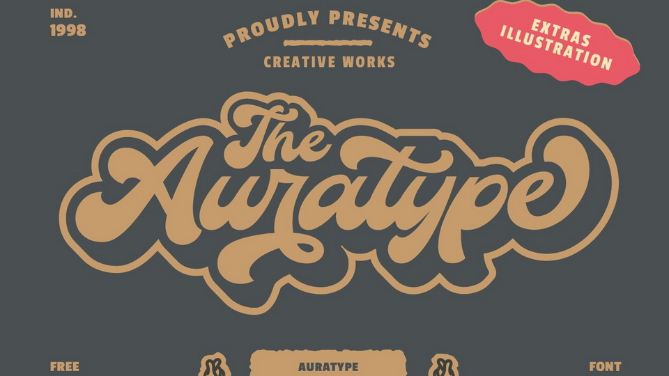 Auratype: A Classic and Retro Typeface for Your Design Projects
