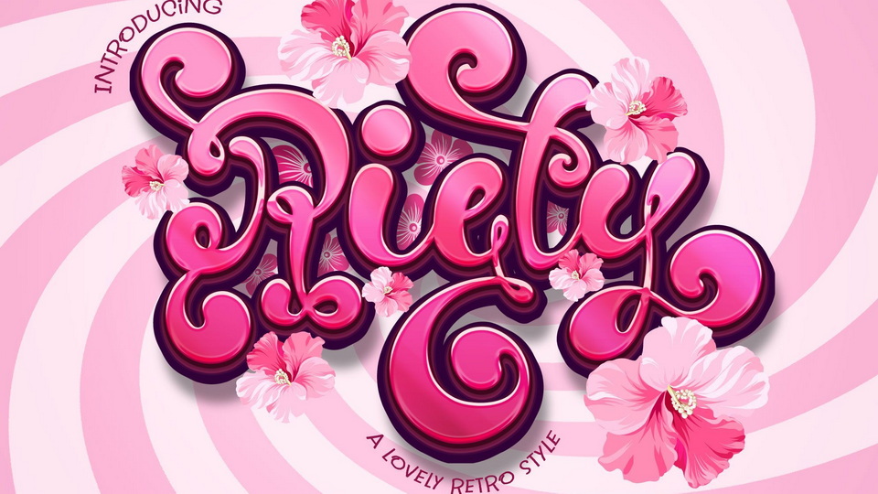 Riety: Versatile and Vintage Font for Your Creative Projects