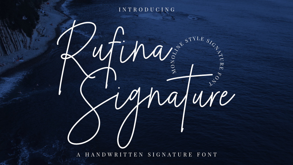 Rufina Signature font: Elegant and Easy-to-Read Font for Design Projects
