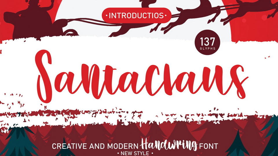 Santaclaus Font: Spreading Joy in Every Letter