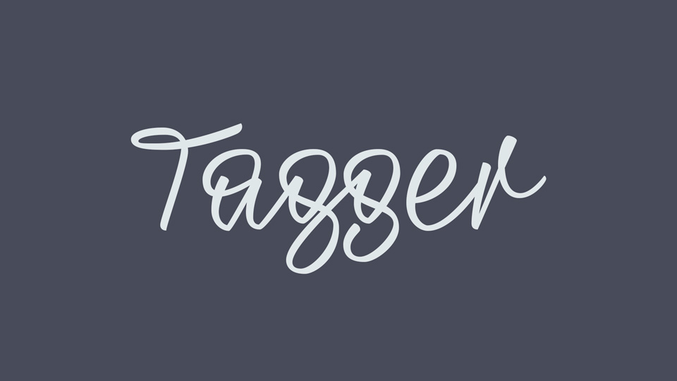 

Tagger: A Modern, Dynamic Font with Casual Forms Inspired by the Graffiti Tags of Warsaw