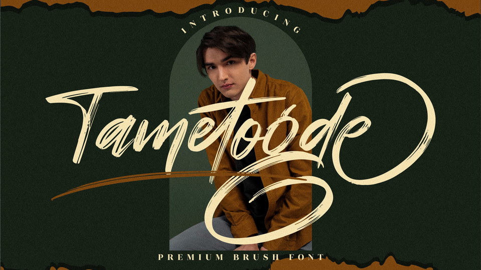 

Tametogde: An Elegant and Stylish Brushed Script Font