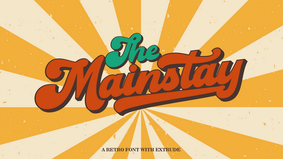 Mainstay: A Bold and Retro Handwritten Font for Strong and Confident Designs