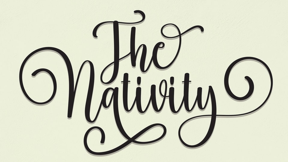 Nativity Font: A Versatile and Creative Choice for Any Design Project