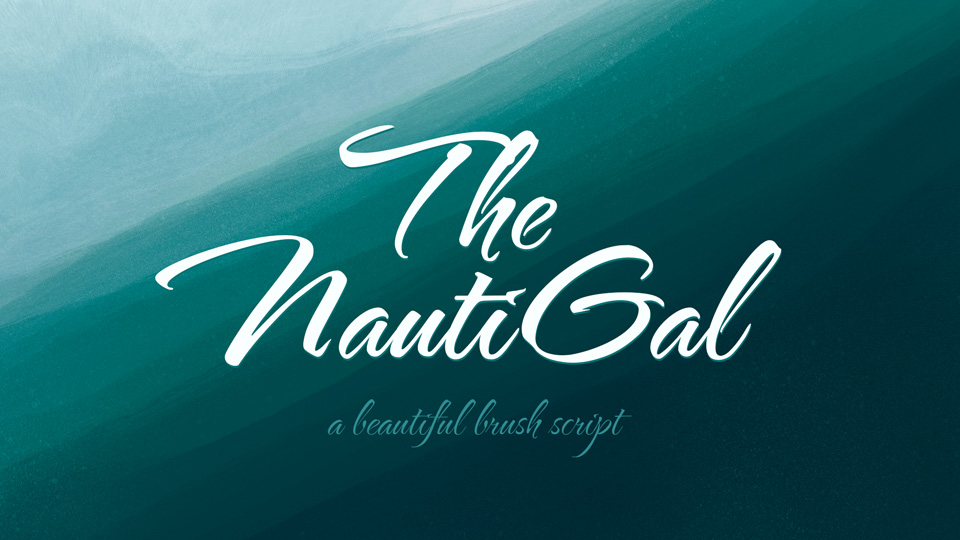 

The Nautigal Font: An Elegant Script Style