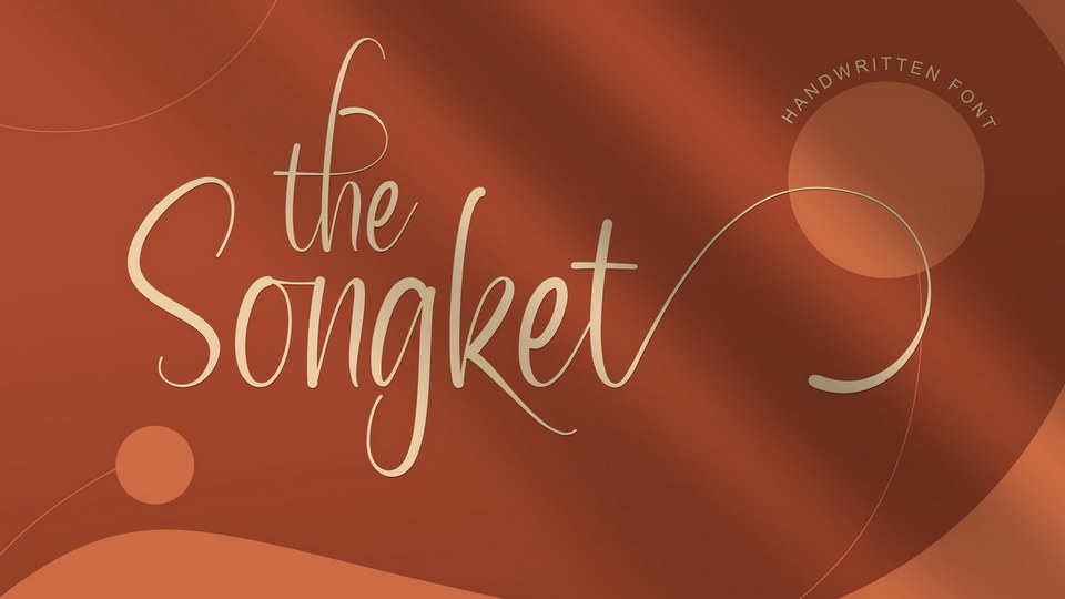 Versatile Songket Font: Perfect for Branding, Invitations, Photography and More