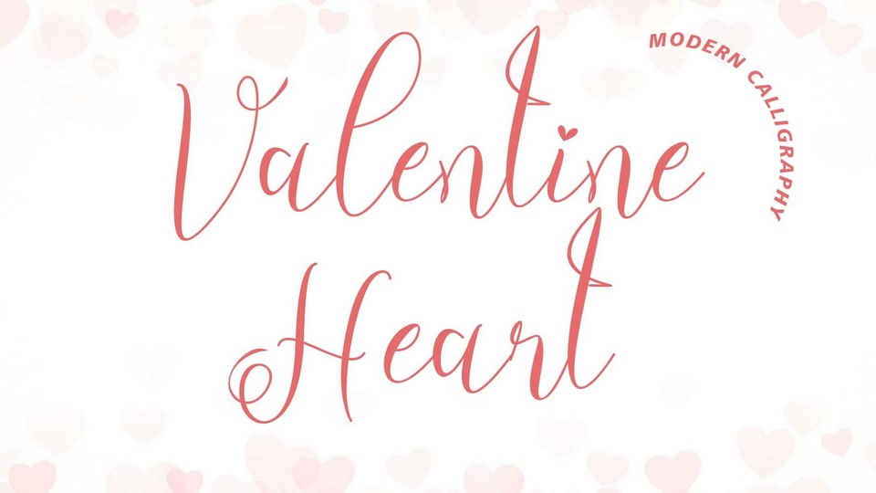 

Valentine Heart: A Versatile Font for a Romantic and Elegant Look