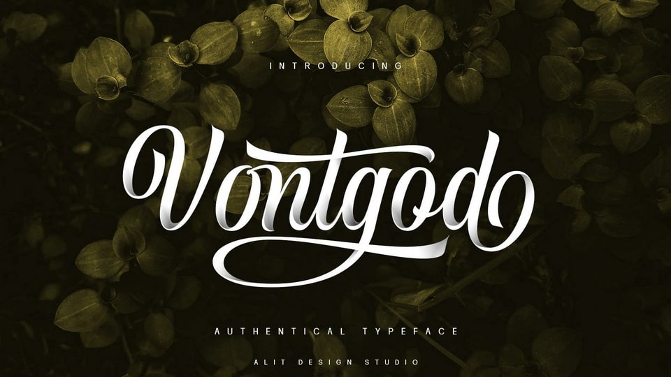 Vontgod Font: A Blend of Elegance and Contemporary Trends
