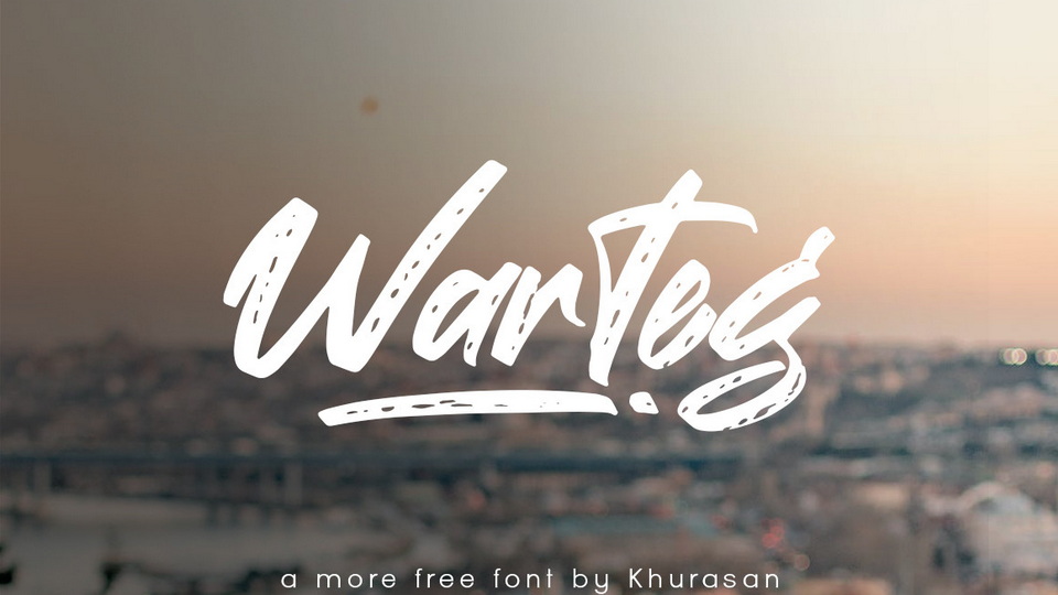 Warteg Font: Adding Casual Elegance to Your Designs