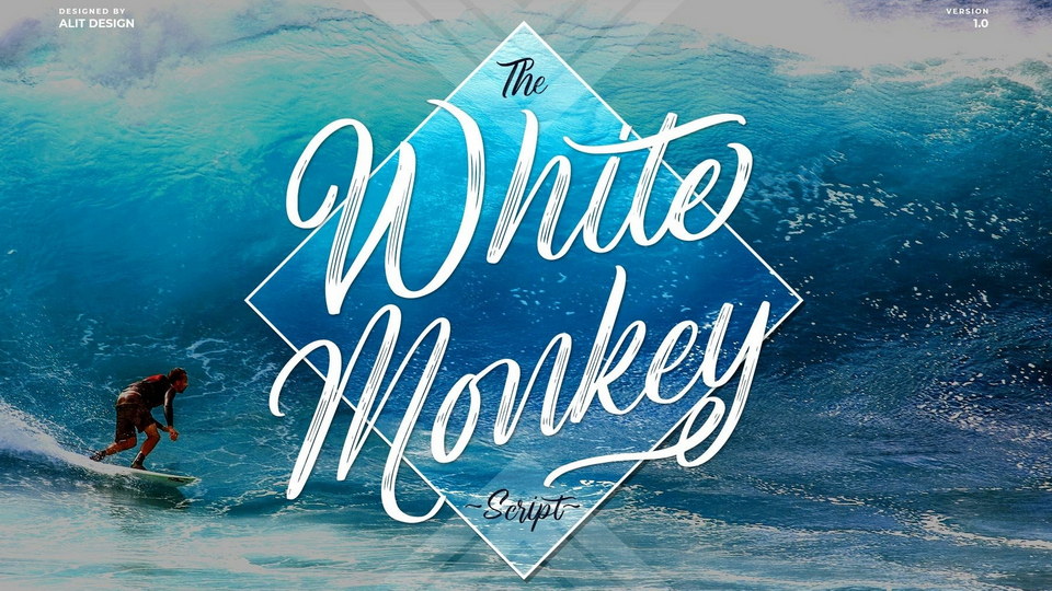 White Monkey: An Exquisitely Crafted Hand Lettered Font for Dynamic Design