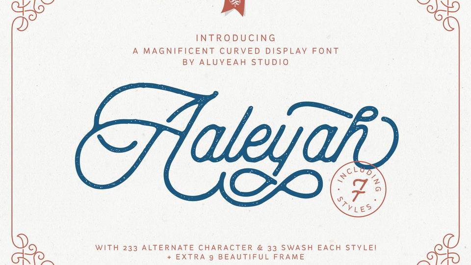 

Aaleyah: A Unique and Stylish Display Font