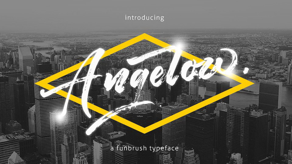 

Angelow: A Unique and Beautiful Font for Custom Lettering