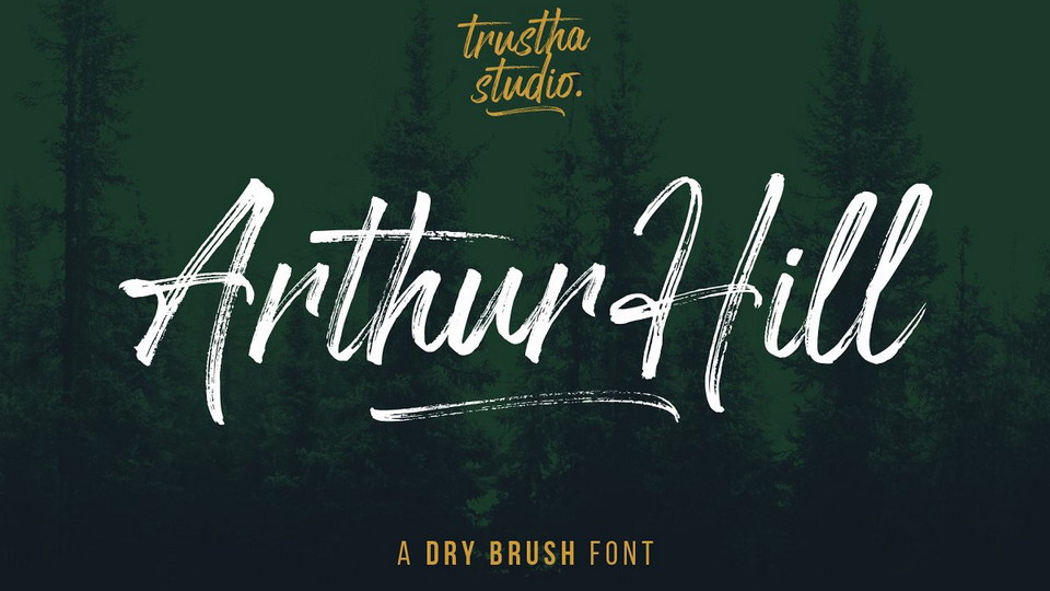 

Arthur Hill Font: An Eye-Catching and Stylish Handwritten Font