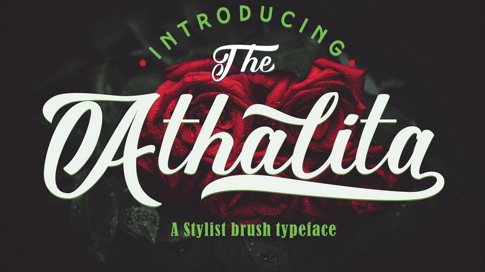

Athalita: A Timeless Brush Stroke Style Font
