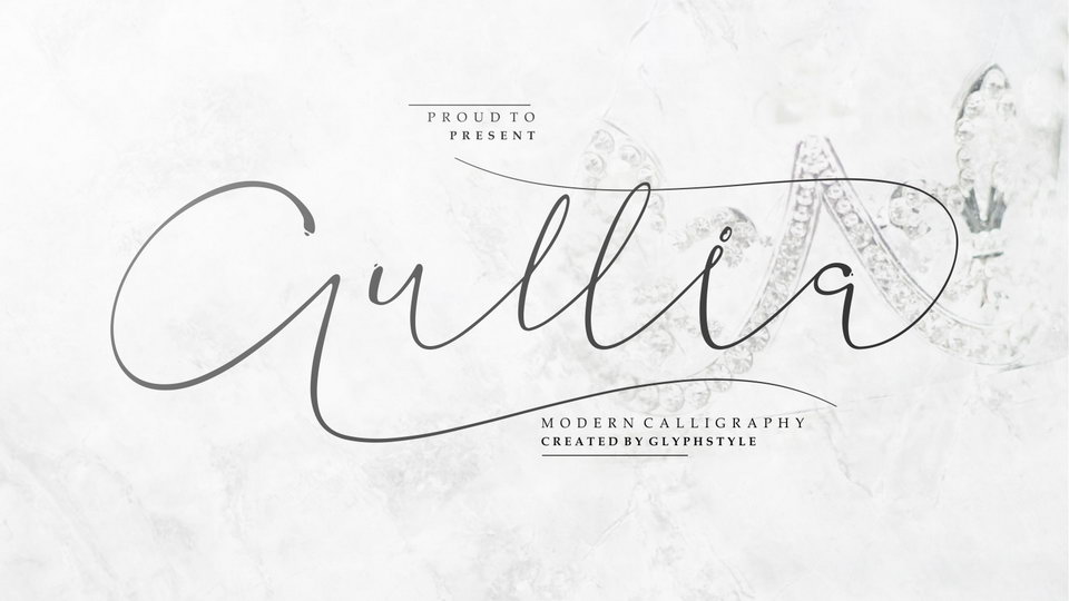 

Aullia: A Luxurious Calligraphy Script