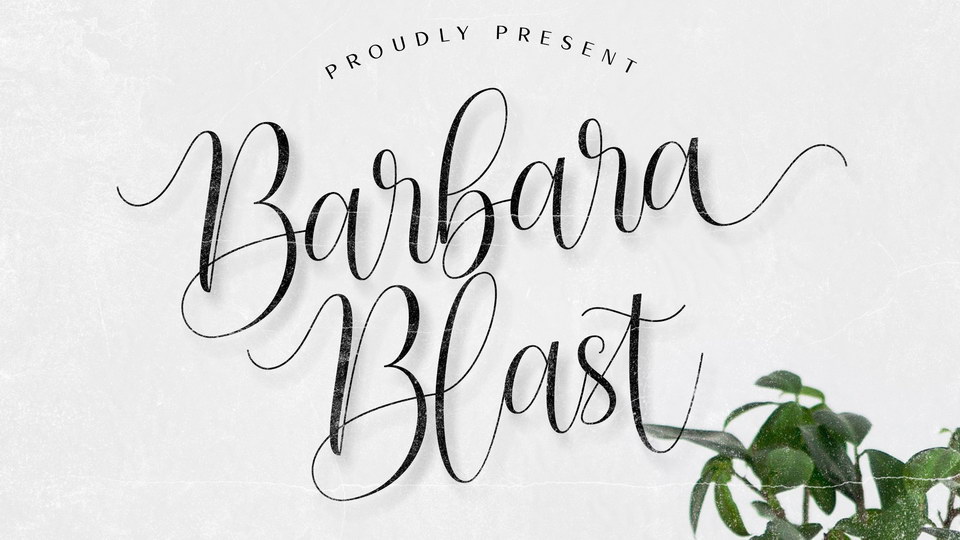 

Barbara Blast: An Incredibly Versatile Handwritten Signature Script