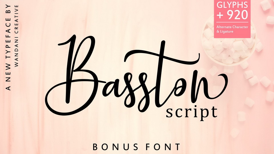 

Basston Script: A Versatile and Stylish Handwritten Font