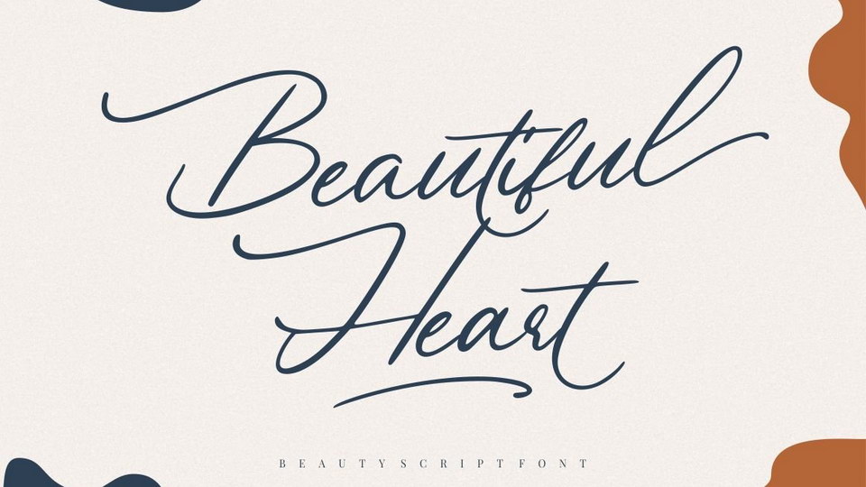 

Beautiful Heart: A Modern Calligraphy Script Font That Will Make Any Project Stand Out