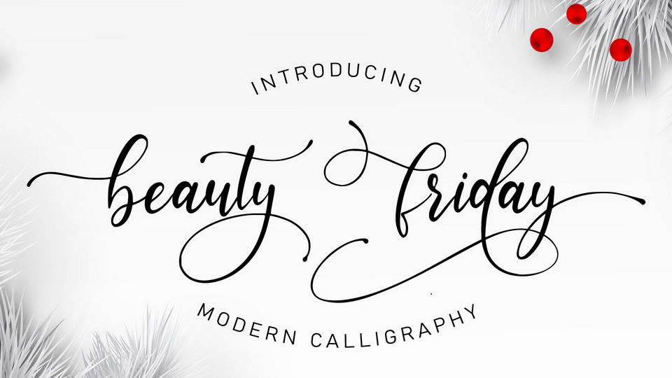 

Beauty Friday: A Delightful and Graceful Calligraphy Font
