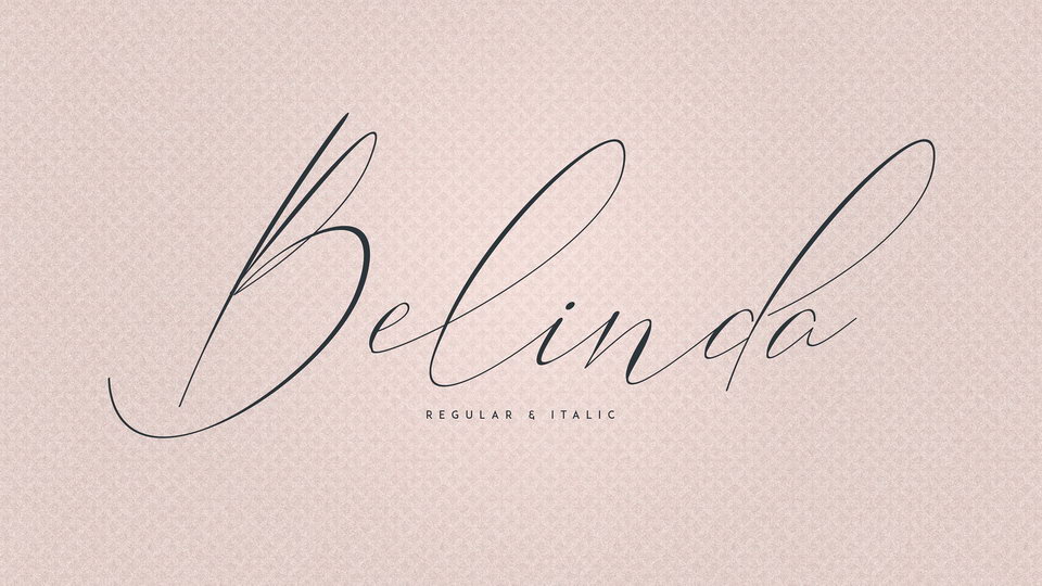 

Belinda: An Elegant and Timeless Font for Any Project