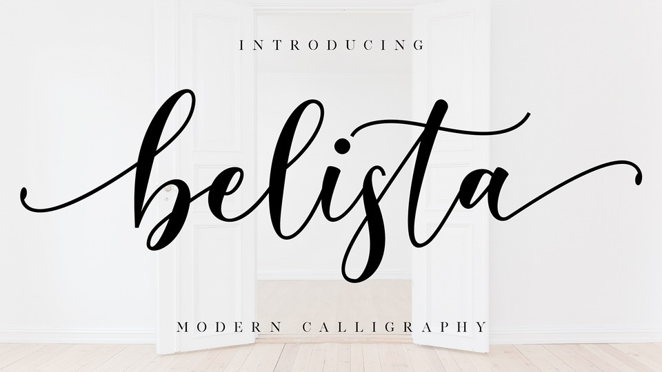  

Belista: A Handwritten Font That Adds Elegance and Sophistication to Any Design