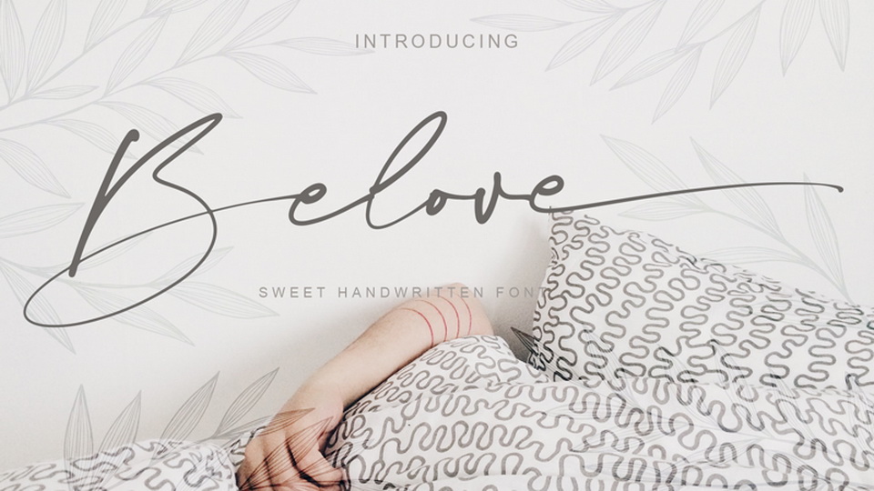 

Belove: The Perfect Font for Any Creative Project