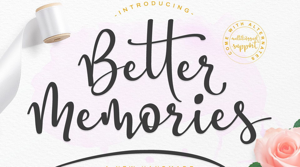

Better Memories Font: An Eye-Catching Font That Stands Out From the Crowd