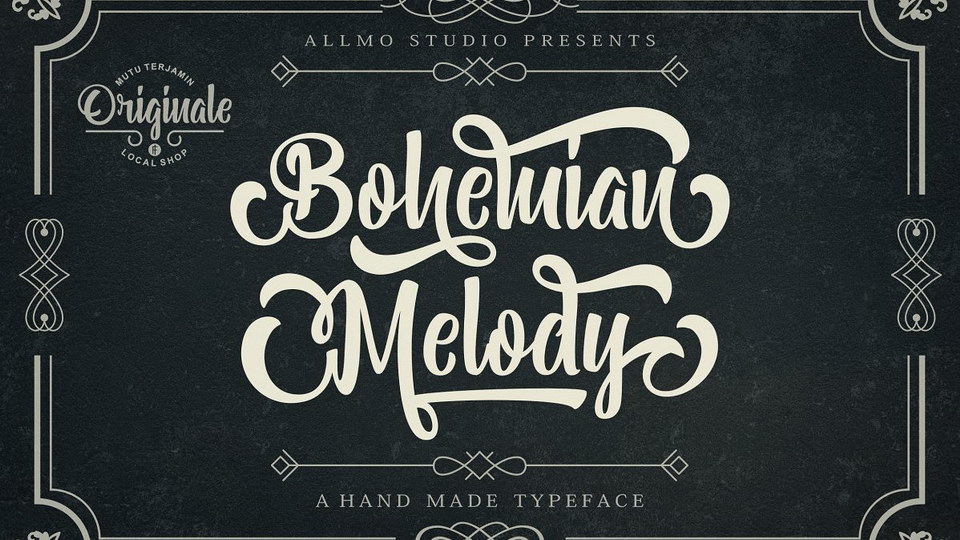 

Bohemian Melody: An Amazing Handwritten Script Font with a Distinct Vintage Style