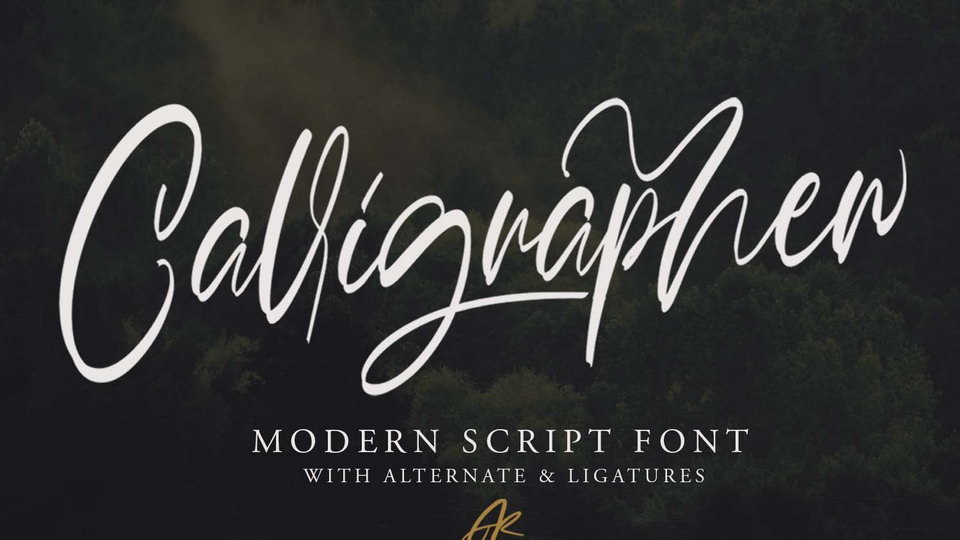 

Calligrapher: An Elegant Font with a Luxurious Look