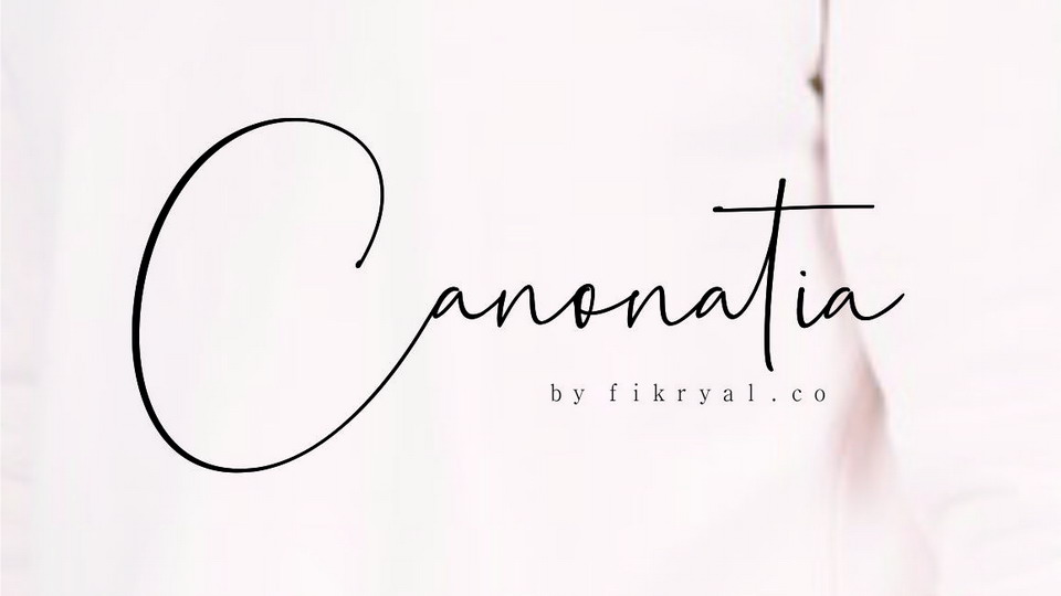 

Canonatia: A Versatile and Elegant Font for Creative Projects