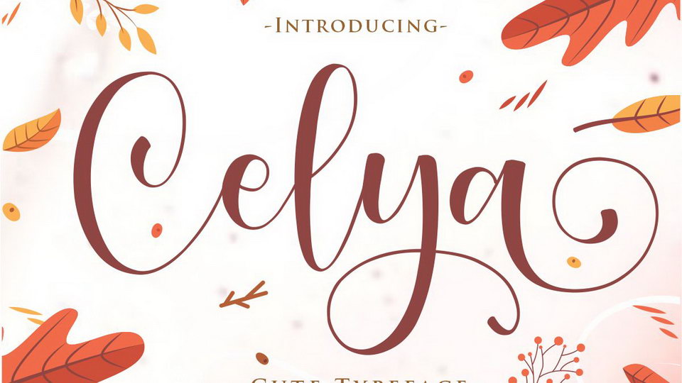 

Celya: A Stunning Modern Script With a Bouncy Flow and Hand-Crafted Look