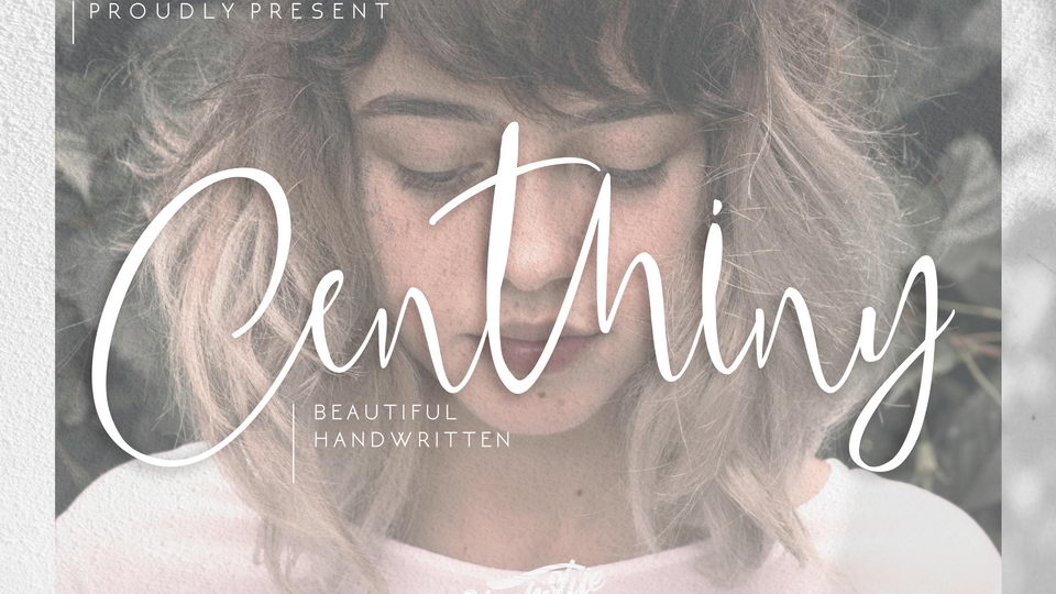 

Centhiny: An Exquisite Handwritten Font With Elegant Hand Scratches