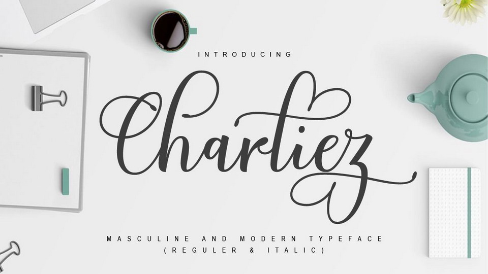 

Charliez Script: A Unique, Trendy Font for Any Occasion