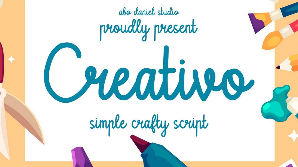 

Creativo: A Beautiful Handwritten Font with a Sense of Warmth and Romance