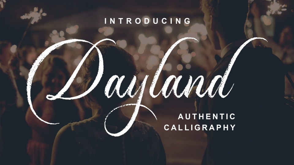 

Dayland: An Exquisite Modern Calligraphy Script Font