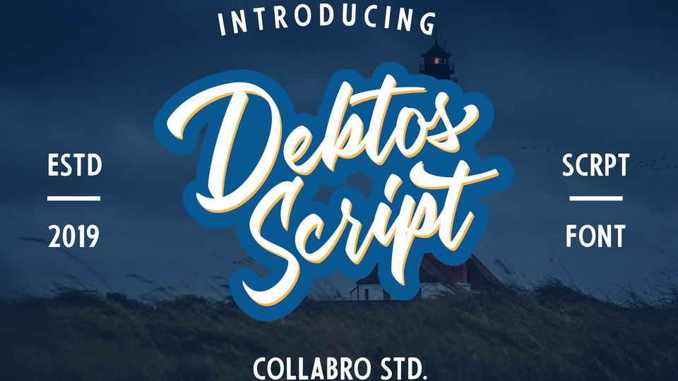 

Debtos Script: A Stunning Hand-Lettered Script Font