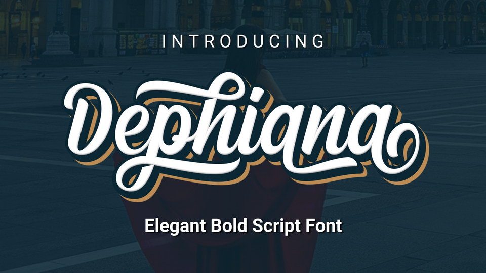 

Dephiana: An Elegant and Bold Script Font With a Vintage Look