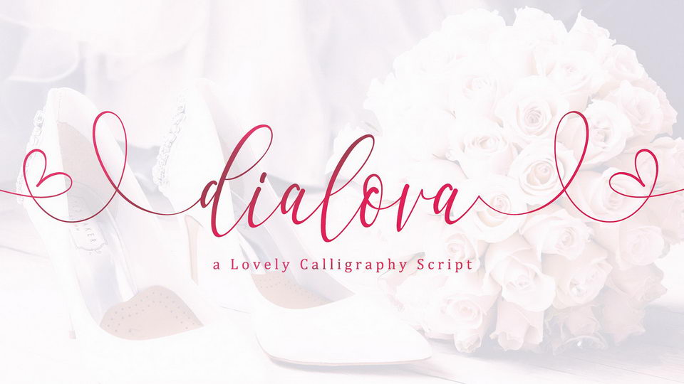 
Dialova - A Stylish Calligraphy Script Font With Gorgeous Swash, Titling, and Alternates