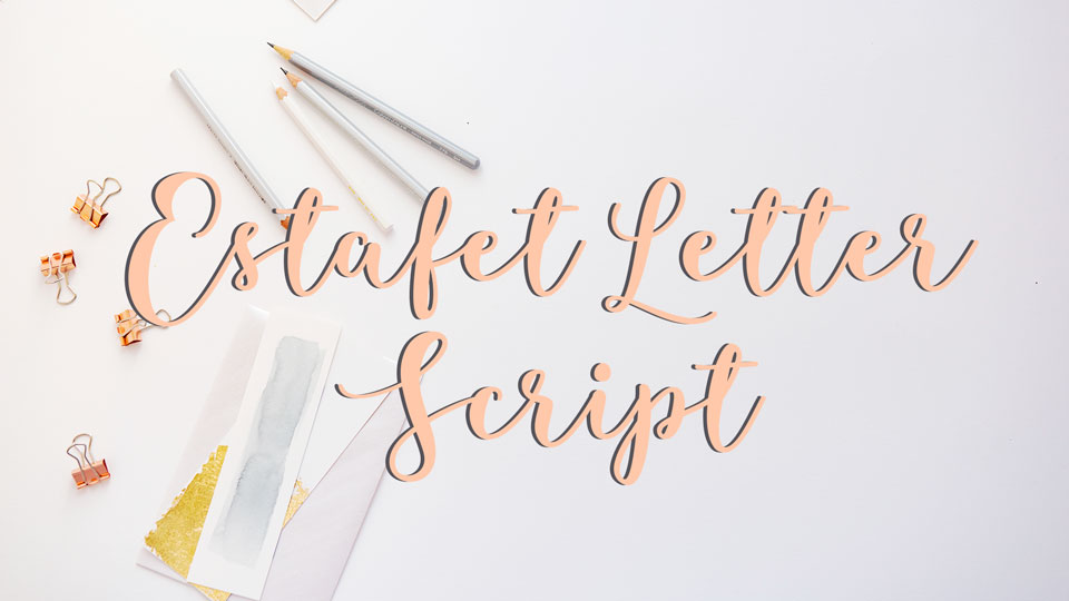 

Estafet Letter: An Exquisite and Visually Stunning Script Font