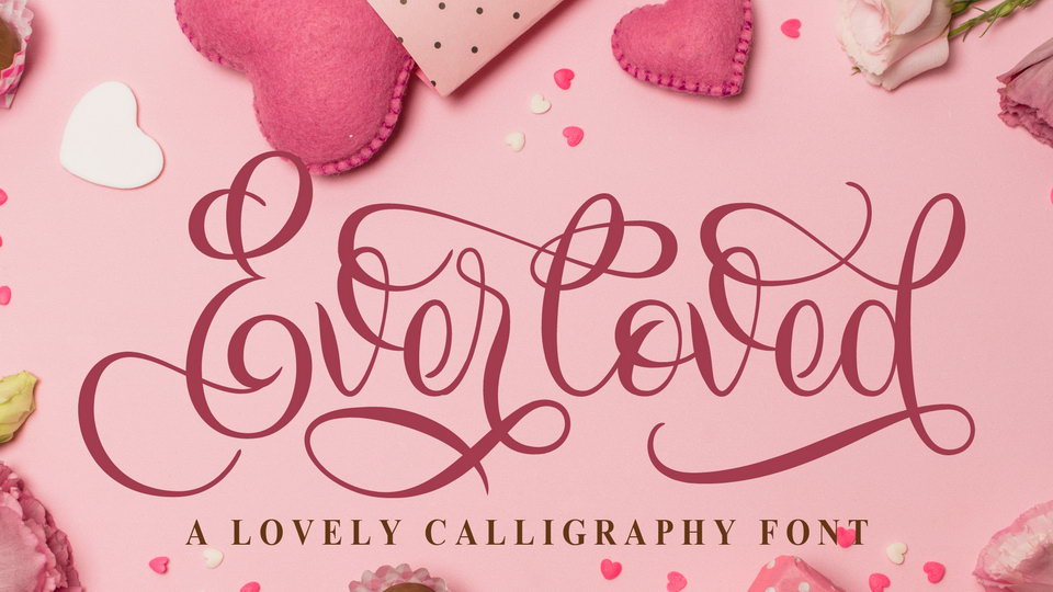 

Everloved: A Beautiful Modern Calligraphy Font