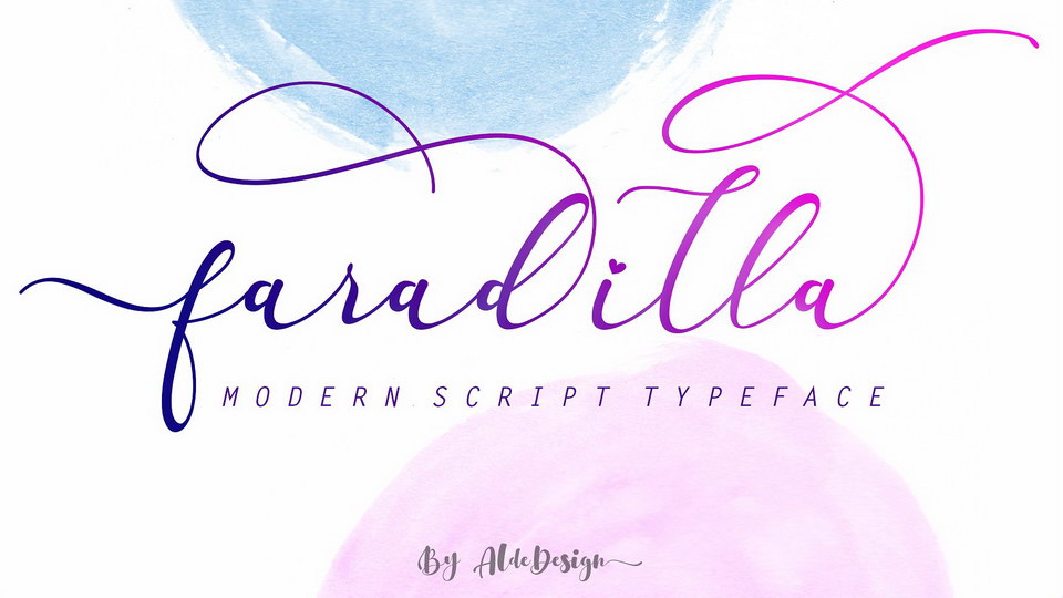 

Faradilla: A Stunning Font Radiating Love and Modernity