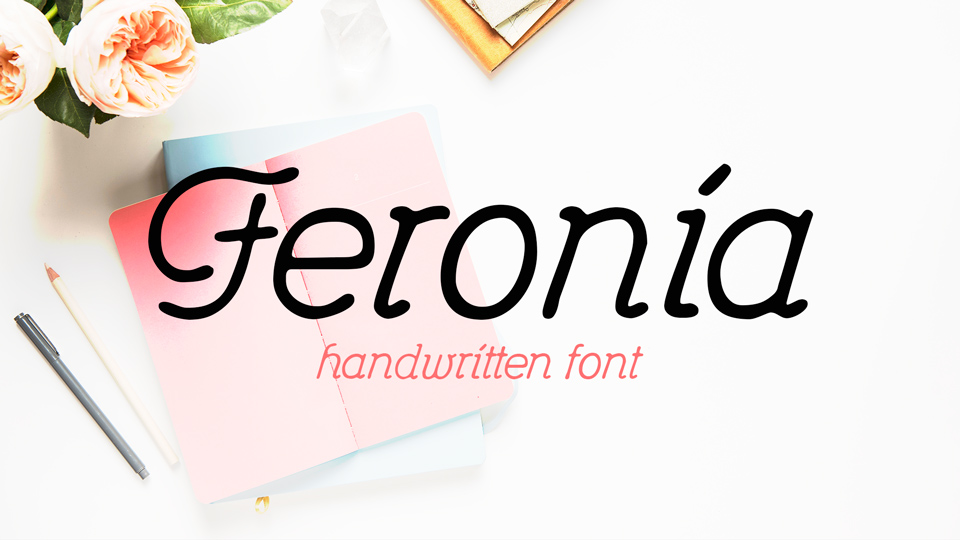 

Feronia: A Stunning Handwritten Font That Embodies the Beauty of Spring