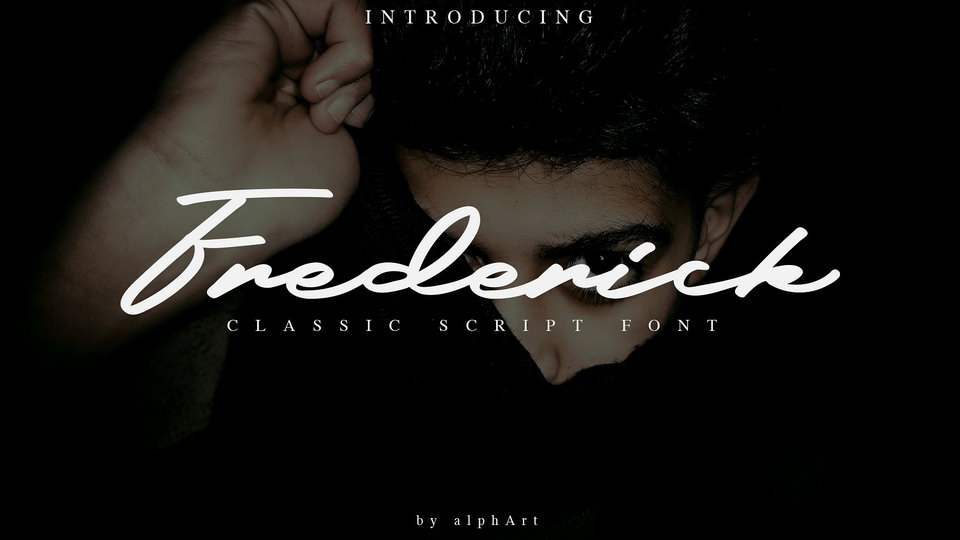 

Frederick font: A Classic and Sophisticated Script Font Perfect for a Variety of Projects
